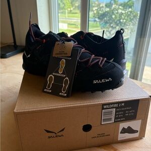 Salewa Wildfire 2 M Black mountaineering shoes